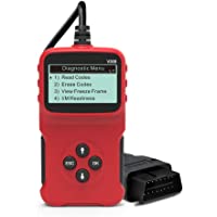 LHAVEUPY OBD2 Auto Diagnóstico-Detector de fallas de automóvil-Portatil OBD2 Escáner Auto Diagnóstico Lector Codigos…